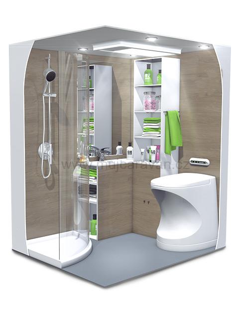 Plynová spalovací toaleta Cinderella Travel