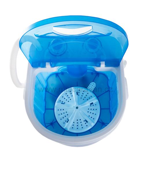 Kempingová pračka 230V/260W s otočným košem