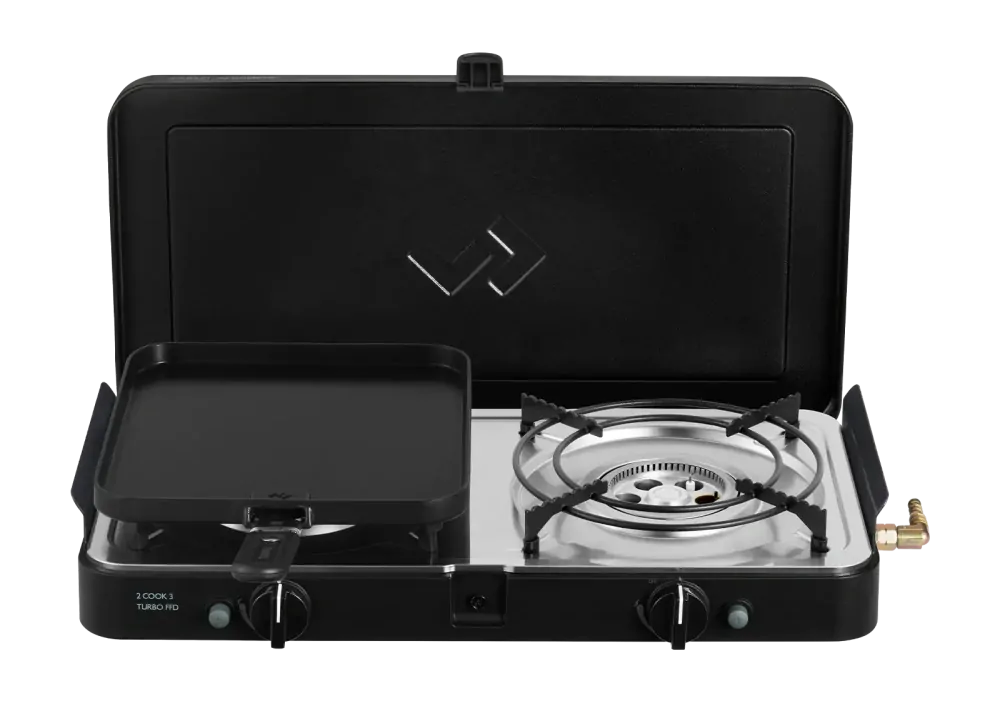 Plynový vařič / gril Cadac 2-Cook 3 Turbo FFD Deluxe, 50 mbar