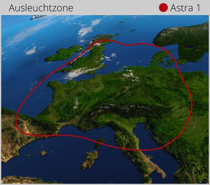 Přenosná satelitní anténa Campingman Portable ECO, černá