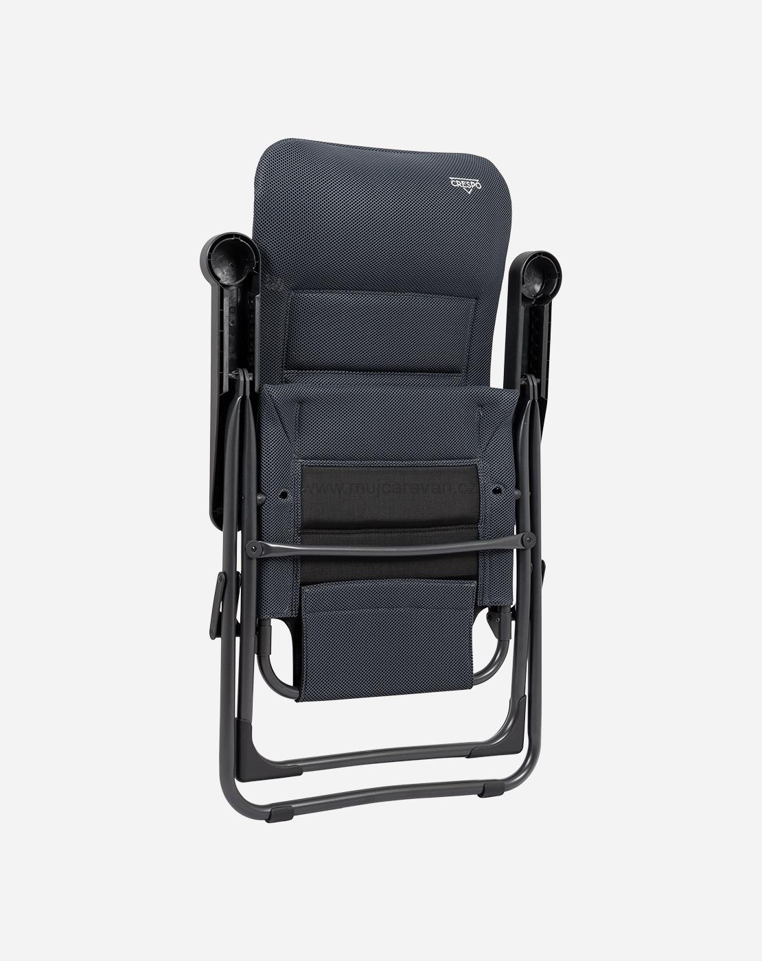 Kempingové křeslo Crespo Air-Deluxe XS, šedé (AP-215)