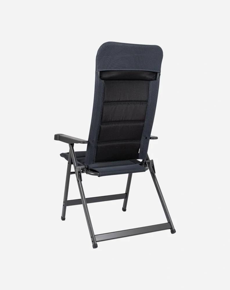 Kempingové křeslo Crespo Air-Deluxe L, šedé (AP-240)