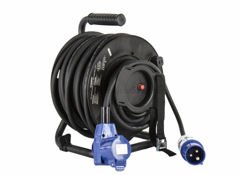 CEE kabelová cívka s úhlovou zásuvkou 25 m