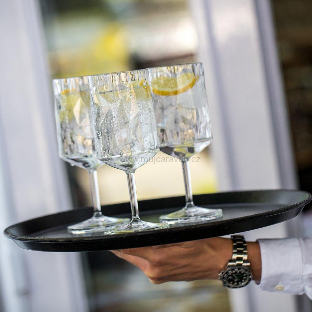 Sada 2 ks sklenic na víno Koziol Superglas 350 ml