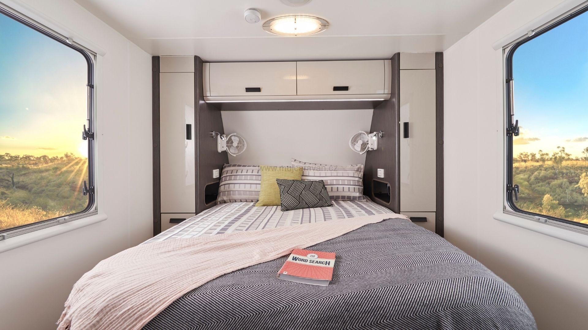 Prémiový ventilátor Sirocco II 12/24 V - bílý