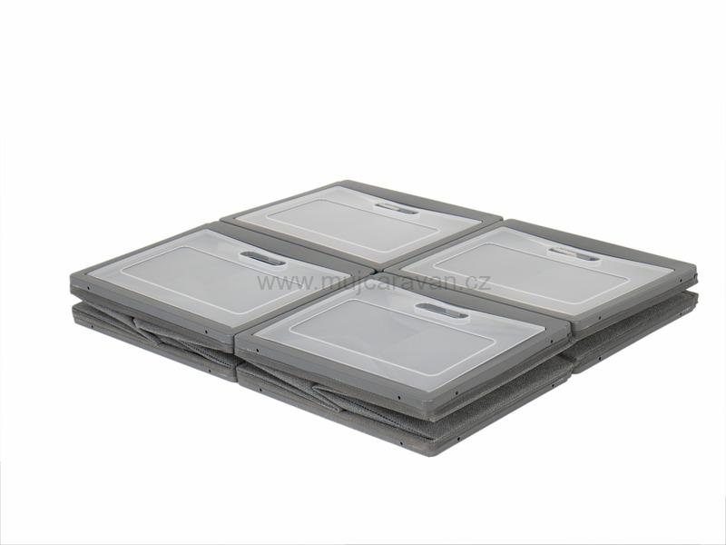 Skládací organizér, 4 boxy