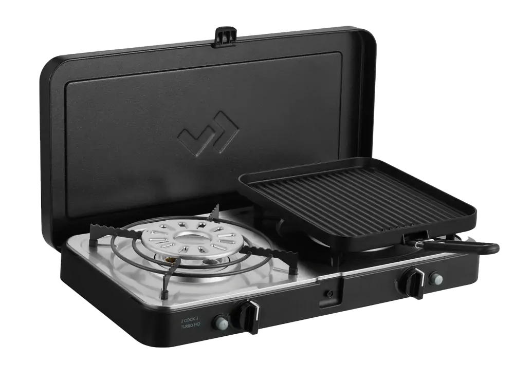 Plynový vařič / gril Cadac 2-Cook 3 Turbo FFD Deluxe, 50 mbar