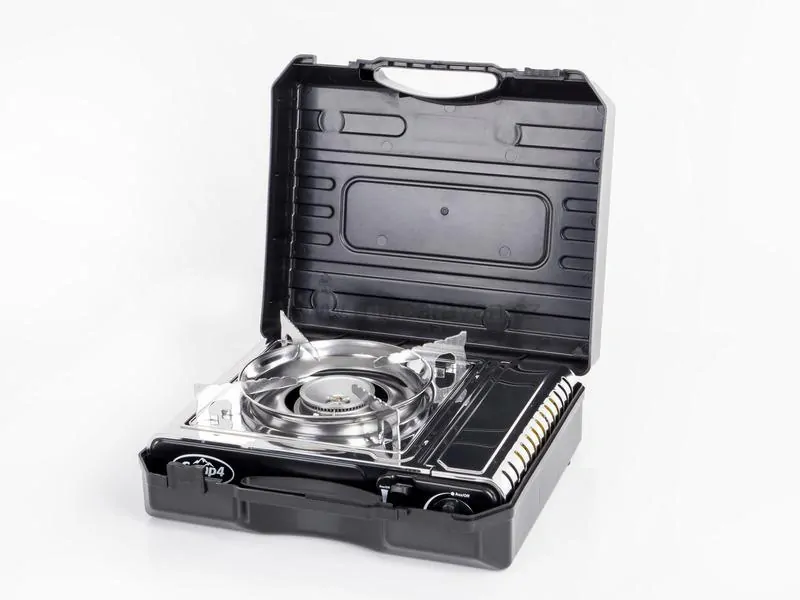Plynový kartušový vařič GOURMET se zapalovací pojistkou 