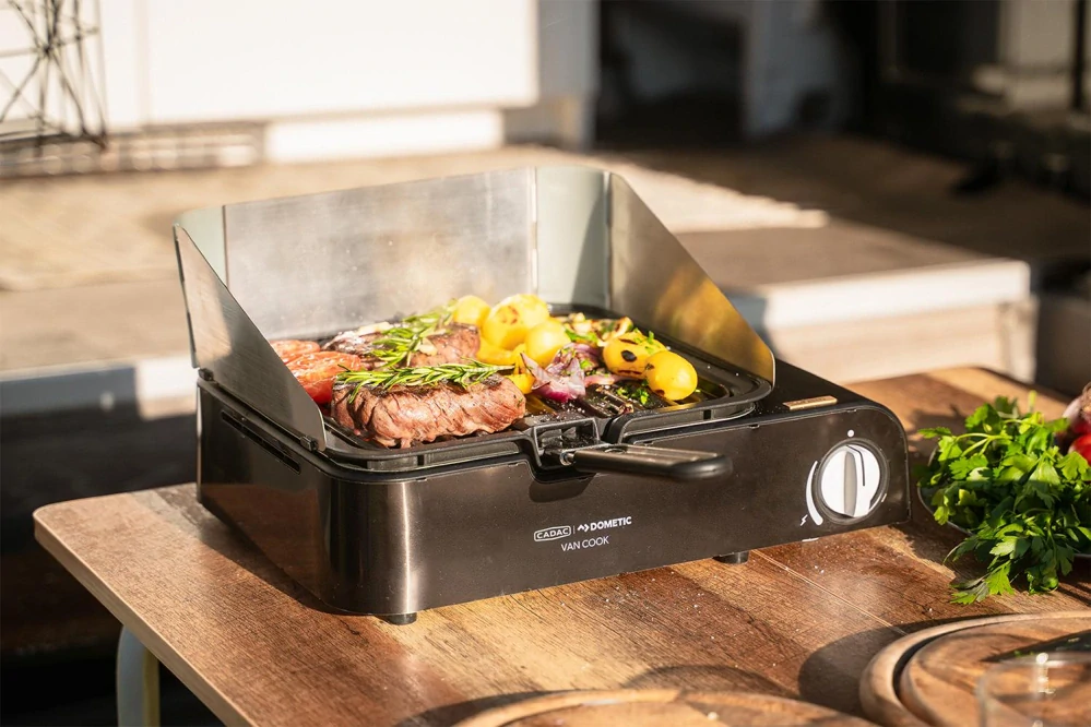 Kartušový plynový gril VAN COOK BBQ Plate - FFD