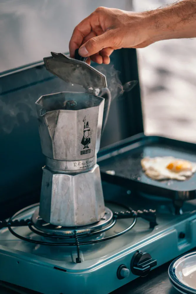 Plynový vařič / gril Cadac 2-Cook 3 Pro Deluxe, 50 mbar