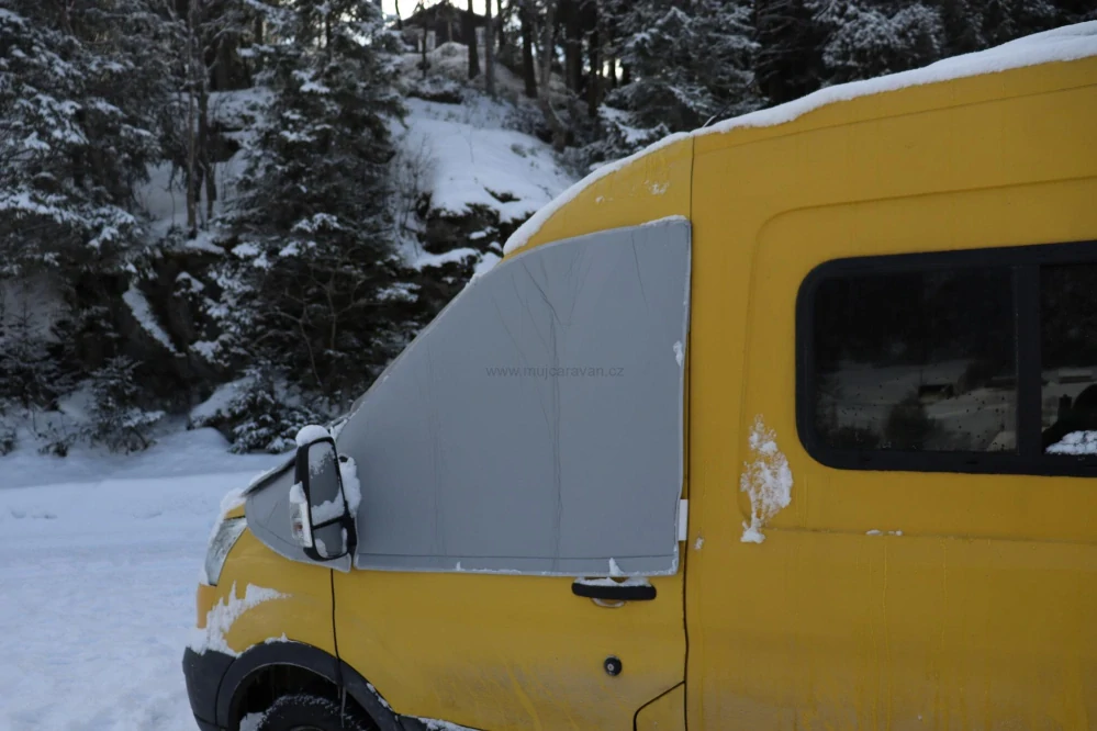 Venkovní izolace oken kabiny Carbest X-Trem, síla 7 mm