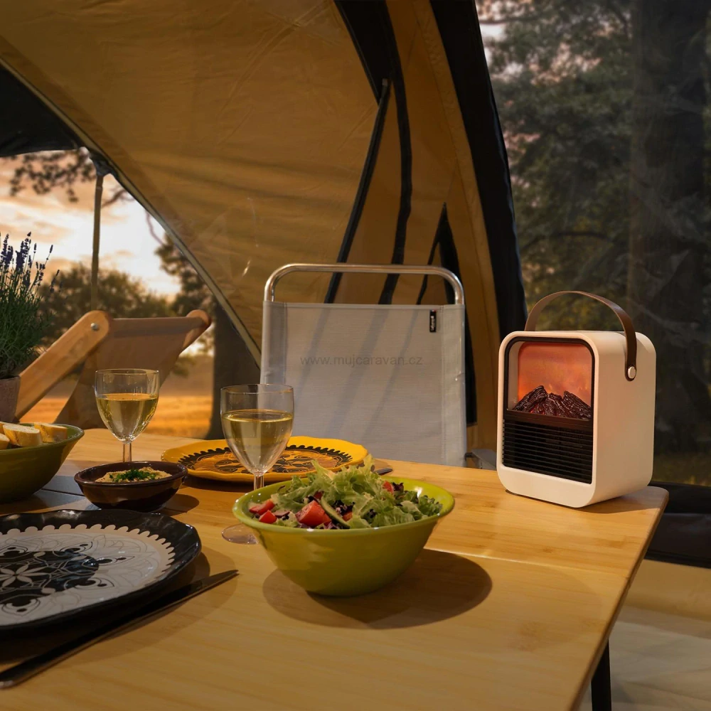 Keramický ohřívač Sunnyflame PTC s efektem ambientního plamene