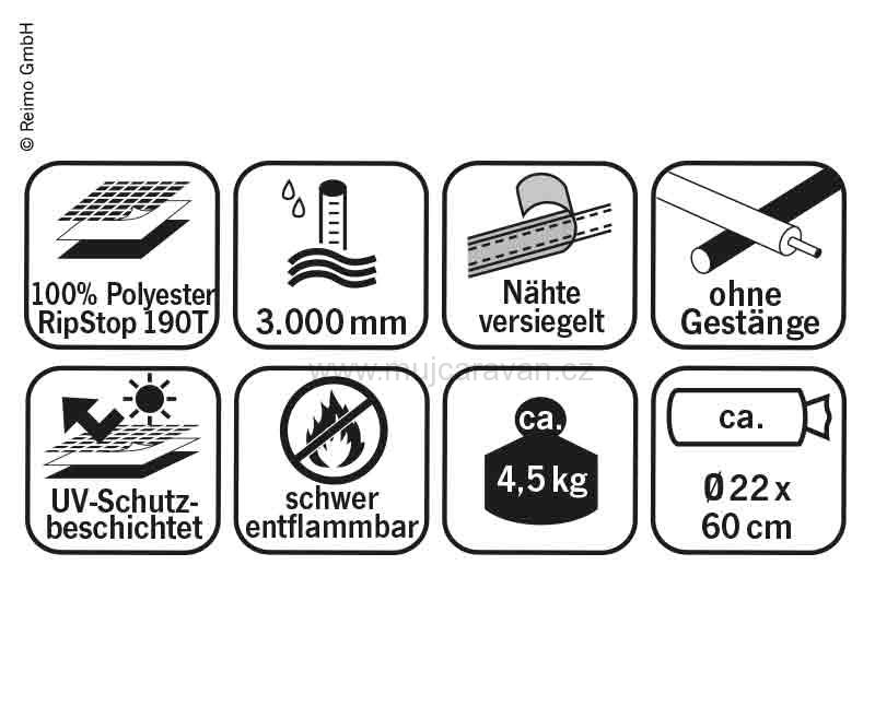 Zadní stan Upgrade Premium pro VW T5 a T6