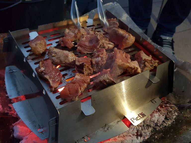 Grilovací nástavec na plynový sporák PicOli