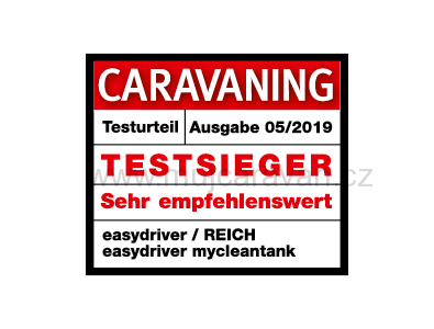 Čistič nádrže na čistou vodu Easydriver myclean®tank