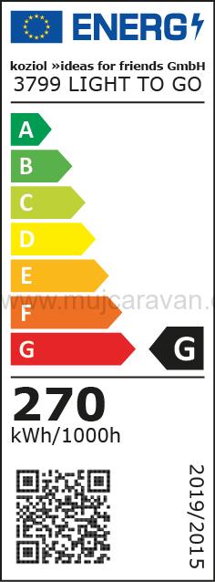 Stolní lampa Koziol LIGHT TO GO