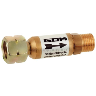 Pojistka proti prasknutí hadice - 30 mbar