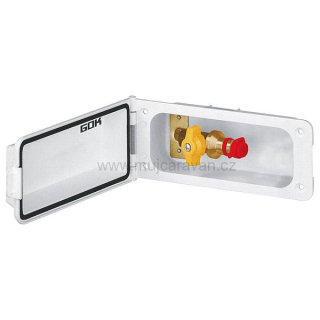 Plynová zásuvka - se zámkem