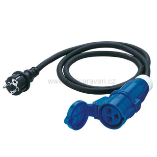 Adaptérový kabel s rovnou CEE zásuvkou 0,4 m