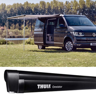Markýza Thule Omnistor 5102 - antracit pro VW T5/T6 Multivan / Transporter s C-kolejnicí, 260 cm