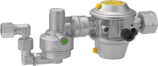 Přepínací regulátor Caramatic DriveOne, horizontální - 50 mbar