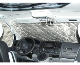 4-dílná sada termoizolační fólie pro VW T5/T6 Caravelle, Multivan, California, krátký rozvor, s komfortním obložením