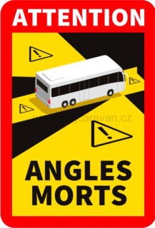 Magnetická samolepka "Angles Morts"