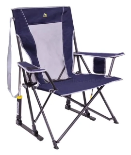 Skládací houpací křeslo Comfort Pro Rocker™ - Indigo-Blau