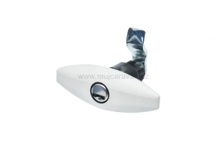 Elipsovitý otočný zámek STS / Zadi - velký - bílý