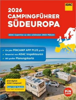 Průvodce ADAC Campingführer Südeuropa 2026