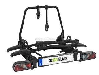 Výsuvný nosič jízdních kol pro tažné zařízení SD260, černý