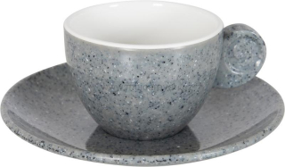 2 ks šálků na espresso Gimex SOLID LINE - GRANITE