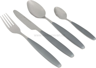 16-ti dílná sada příborů Gimex SOLID LINE - GRANITE