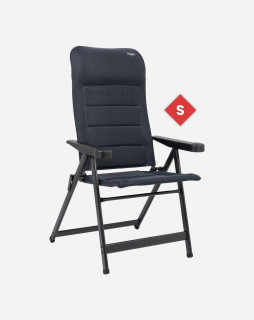 Kempingové křeslo Crespo Air-Deluxe S, šedé (AP-235)