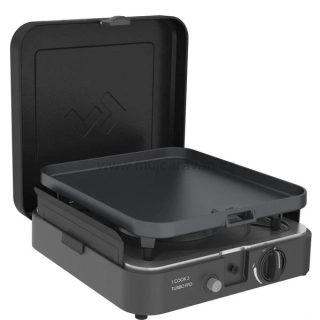 Plynový vařič Cadac 1-Cook Turbo FFD Flat Grill Plate, 30 mbar