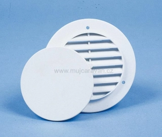 Nástěnná mřížka s krytkou pro ventilátor