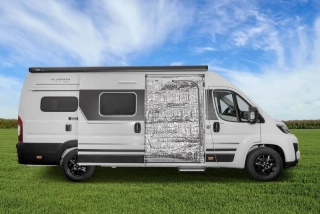 Tepelná izolace bočních dveří pro Fiat Ducato H2 od roku 2007