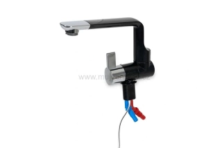 Míchací vodní baterie Arona - černá / chrom