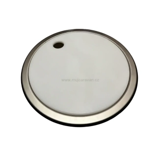 Krájecí prkénko do dřezu - kulaté, cca 307 mm