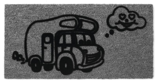 Rohožka Derby Flock Camper 60 x 40 cm