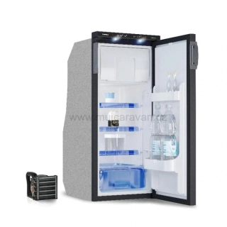 Kompresorová chladnička SLIM 90 CHR HP, externí kompresor, černá