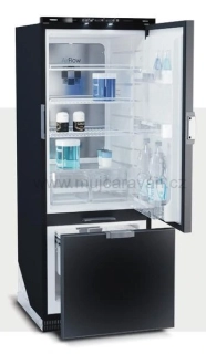 Kompresorová chladnička SLIM 250 CHR HP, černá