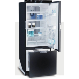 Kompresorová chladnička SLIM 250 CHR HP, šedá