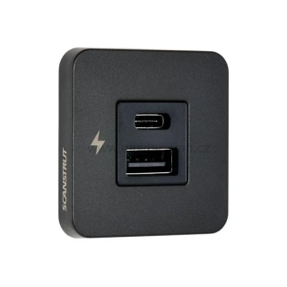 Zásuvka série Tile USB-A / USB-C (SC TILE 10)