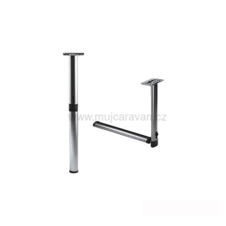 Kloubová opěrná noha - antracit metalic