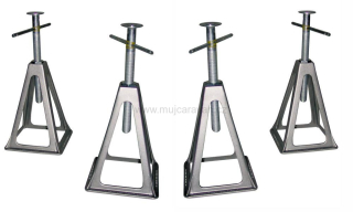 Sada 4 hliníkových podpěrných stojanů Carbest