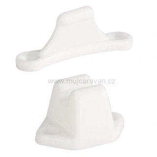 Zarážka dveří bílá