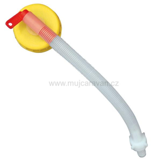 Uzávěr s přípojnou hadicí DIN 96