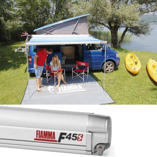 Markýza Fiamma F45 S VW T5/T6 California - stříbrná - 260 cm