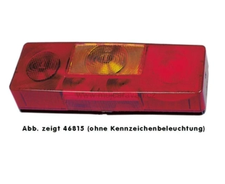 Tříkomorové koncové světlo - levé
